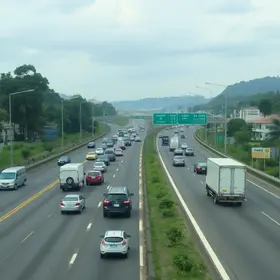 Bandeirantes e Anhanguera congestionadas