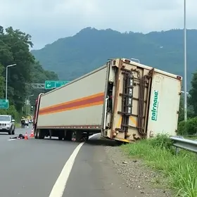 acidente na rodovia dos Bandeirantes