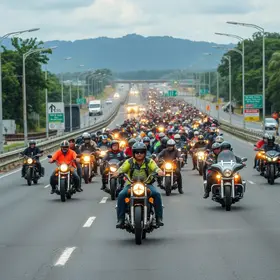 comboio motociclistas