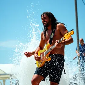João Gomes no Wet'n Wild