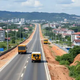 investimento em obras rodoviárias