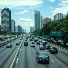 trânsito em São Paulo