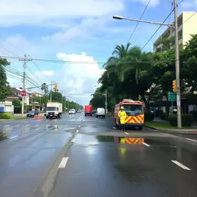 recape na Av. Bandeirantes