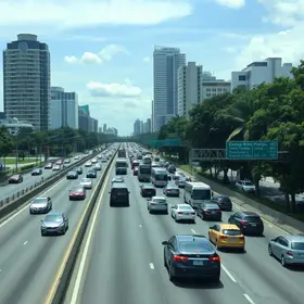 trânsito em São Paulo