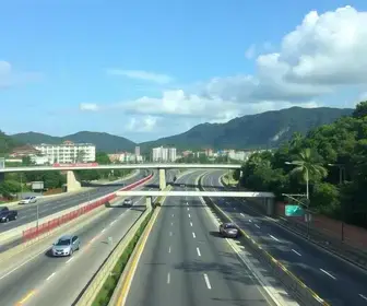 alteamento passarela Rodovia Bandeirantes