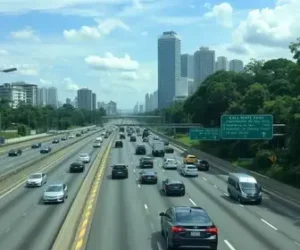 trânsito nas rodovias de SP